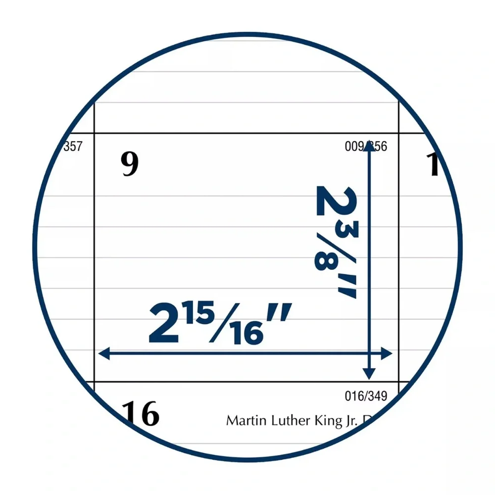 2024 At-A-Glance 12 Month 17 x 22” Monthly Ruled Desk Pad Hanging Calendar NWT